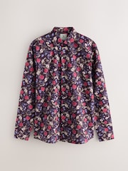 Purple Floral Kew Garden Long Sleeve Shirt - Image 7 of 9
