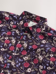 Purple Floral Kew Garden Long Sleeve Shirt - Image 8 of 9