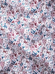 Raspberry Pink/ White Ditsy Long Sleeve Oxford Shirts 2 Pack - Image 9 of 11