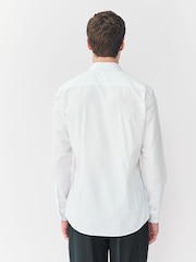 White/Black Dress Shirts 2 Pack with Velvet Bow Tie - Image 3 of 12