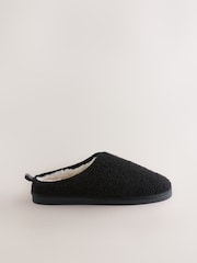 Black Borg Mule Slippers - Image 3 of 6