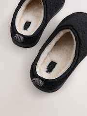 Black Borg Mule Slippers - Image 4 of 6