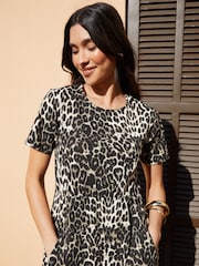 Leopard - Threadbare 100% Хлопковый платок средних размеров платья - Image 3 of 4