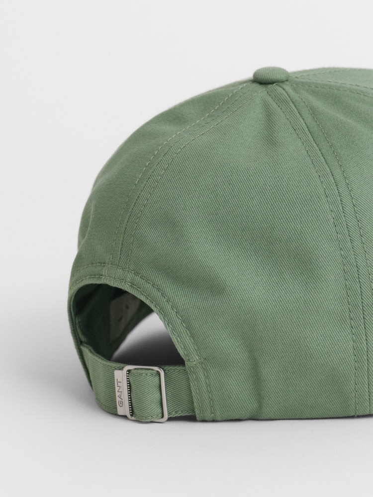 Зеленый - GANT Shield Logo Cotton Cap - Image 2 of 2