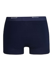 GANT Blue Stretch Cotton Jersey 3 Pack Boxers - Image 2 of 4