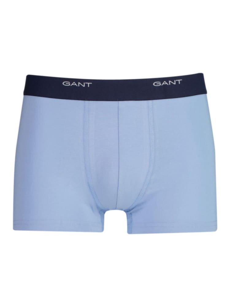 GANT Blue Stretch Cotton Jersey 3 Pack Boxers - Image 4 of 4