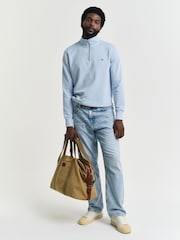 GANT Blue 100% Cotton Jumper - Image 3 of 5