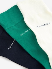 GANT Green Socks 3 Pack - Image 7 of 7