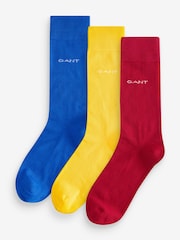 GANT Blue Socks 3 Pack - Image 1 of 6