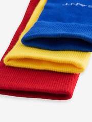 GANT Blue Socks 3 Pack - Image 6 of 6