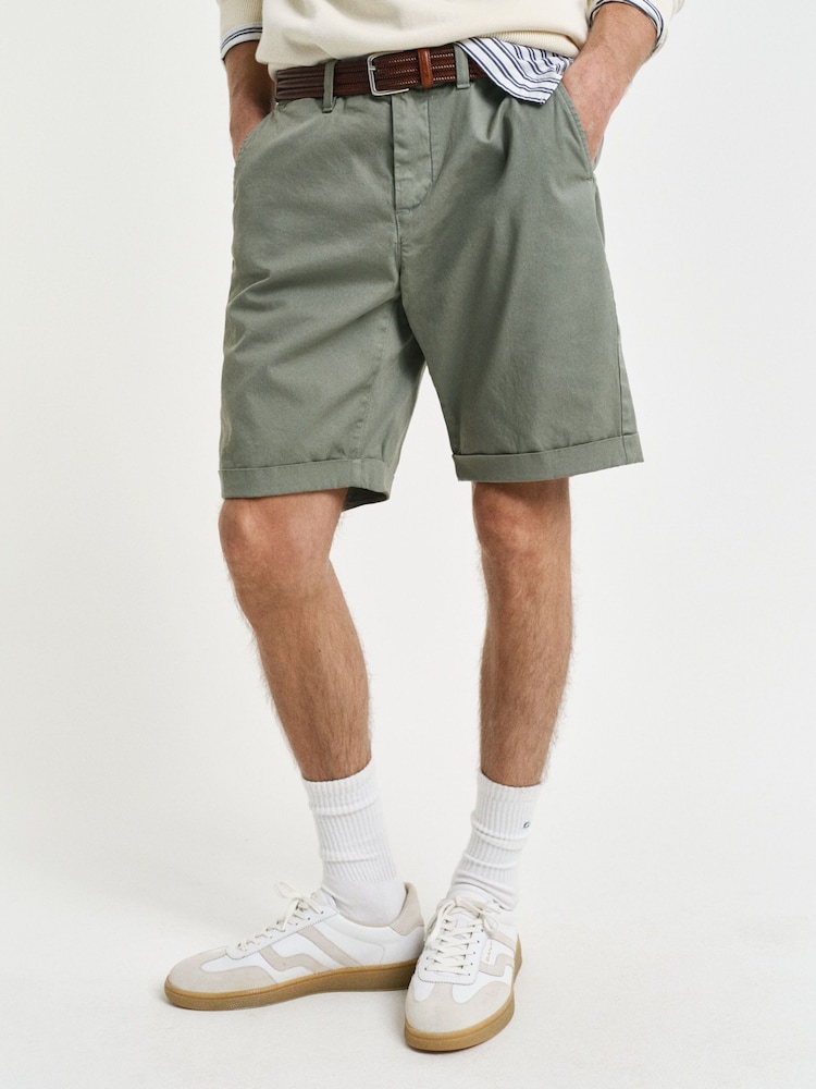 GANT Green Chino Shorts - Image 1 of 4