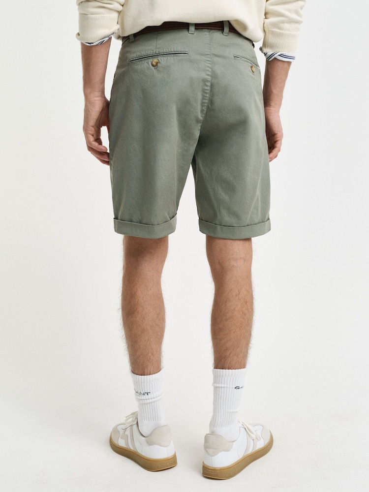 GANT Green Chino Shorts - Image 2 of 4