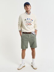 GANT Green Chino Shorts - Image 3 of 4