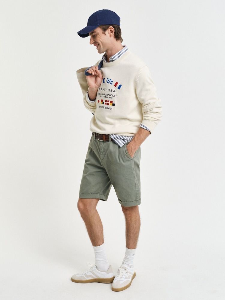GANT Green Chino Shorts - Image 4 of 4