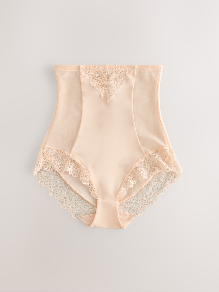 Black/ Pastel Rose Nude Femina Tummy Control Shaping Briefs 2 Pack - Image 2 of 5