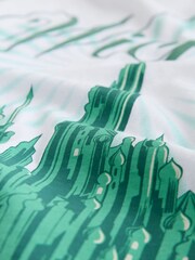 White Emerald City Wicked License Graphic T-Shirt - Image 10 of 10