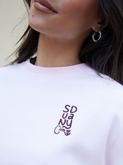 Graphic Print Crew Neck Sweatshirt - Image 4 of 4