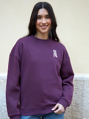 Graphic Print Crew Neck Sweatshirt - Image 2 of 4