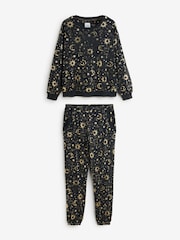 أسود كوني - بيجامة مريحة من قطعتين من Bath & Body Works - Image 5 of 10