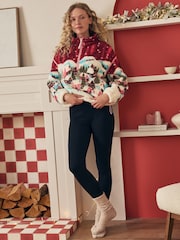 Bath & Body Works Red Scenic Cherry Blossom Borg Fleece - Image 3 of 6