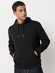 Black/Neutral Cotton Rich Jersey Overhead Hoodies 2 Pack - Image 2 of 10