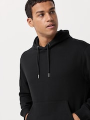 Black/Neutral Cotton Rich Jersey Overhead Hoodies 2 Pack - Image 6 of 10