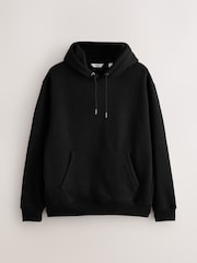 Black/Neutral Cotton Rich Jersey Overhead Hoodies 2 Pack - Image 8 of 10