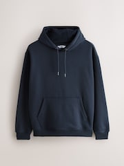 Black/Navy Blue/Grey Marl Regular Fit Heavyweight Cotton Rich Jersey Hoodies 3 Pack - Image 2 of 10