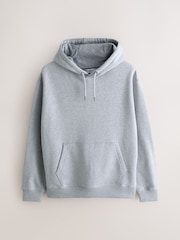 Black/Navy Blue/Grey Marl Regular Fit Heavyweight Cotton Rich Jersey Hoodies 3 Pack - Image 3 of 10