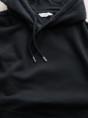 Black/Navy Blue/Grey Marl Regular Fit Heavyweight Cotton Rich Jersey Hoodies 3 Pack - Image 9 of 10