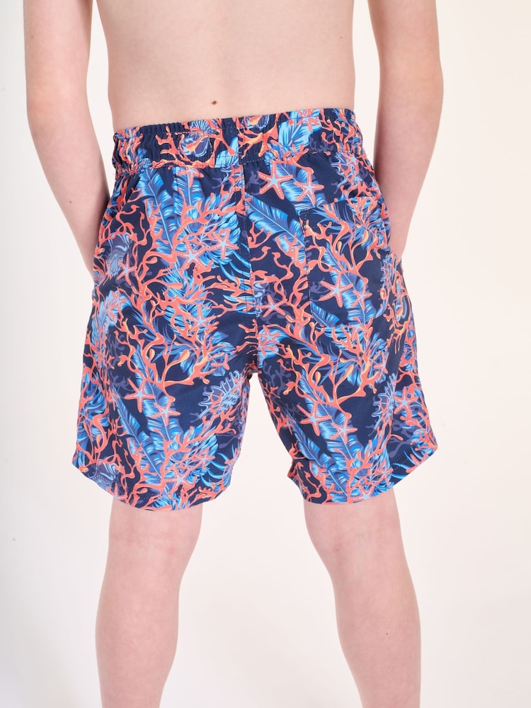 Soliswim Red Beach Shorts - Image 2 of 6