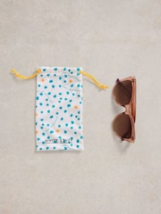 White Stuff Pink Cat Eye Sunglasses - Image 4 of 4