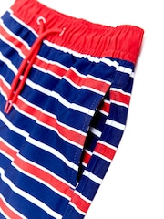 Soliswim Red Beach Shorts - Image 3 of 5