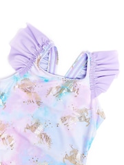 Soliswim Purple Unicorn Swimsuit - Imagen 7 de 7