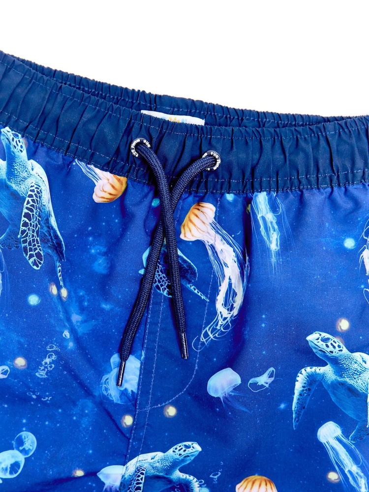 Soliswim Blue Beach Shorts - Image 5 of 5