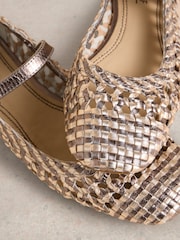 White Stuff Winnie Woven Ballerinas - صورة 4 من 4