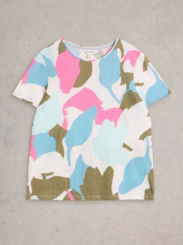 White Stuff Red 100% Cotton Abbie T-Shirt - Image 5 of 6