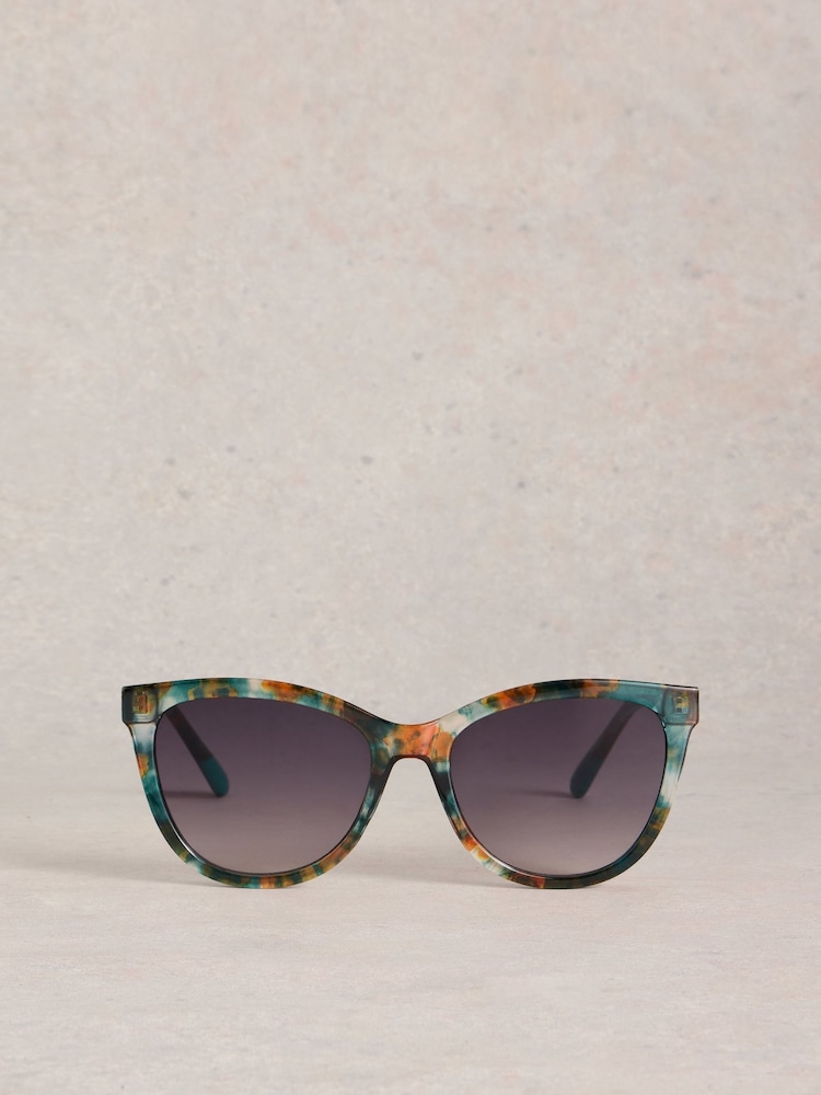 White Stuff Black Cat Eye Sunglasses - Image 1 of 4