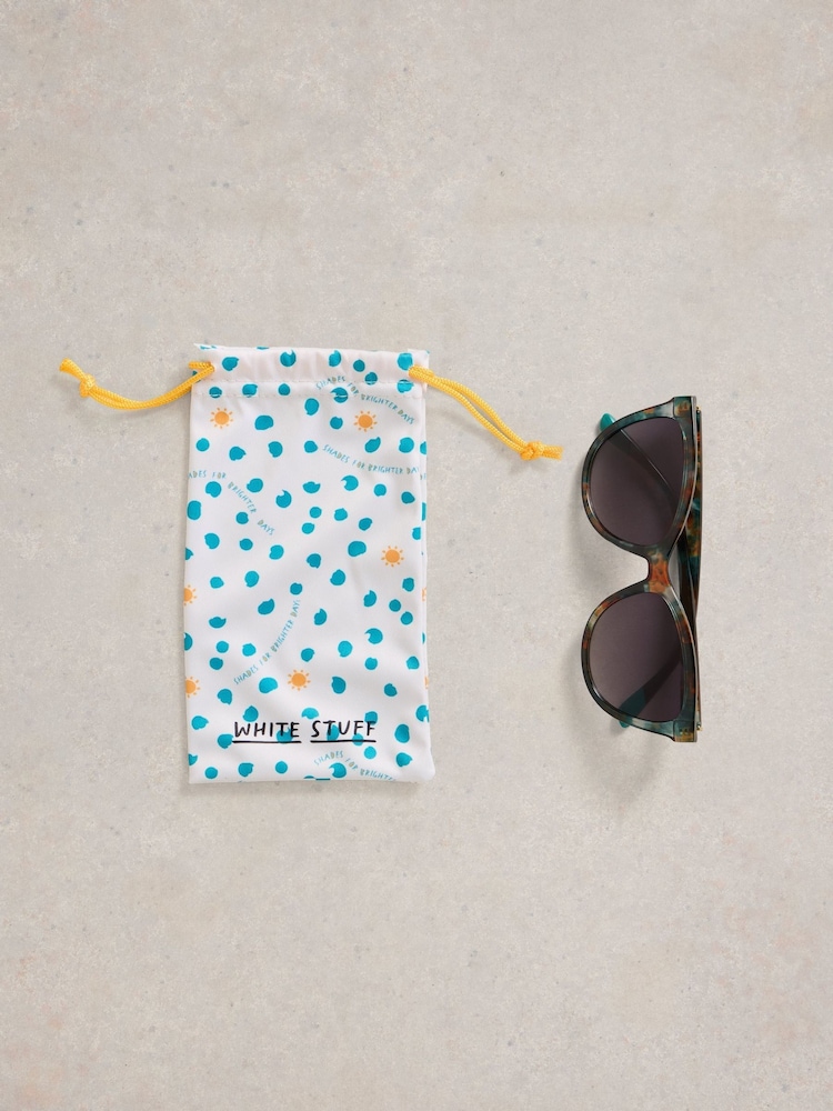 White Stuff Black Cat Eye Sunglasses - Image 3 of 4