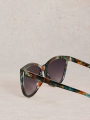 White Stuff Black Cat Eye Sunglasses - Image 4 of 4
