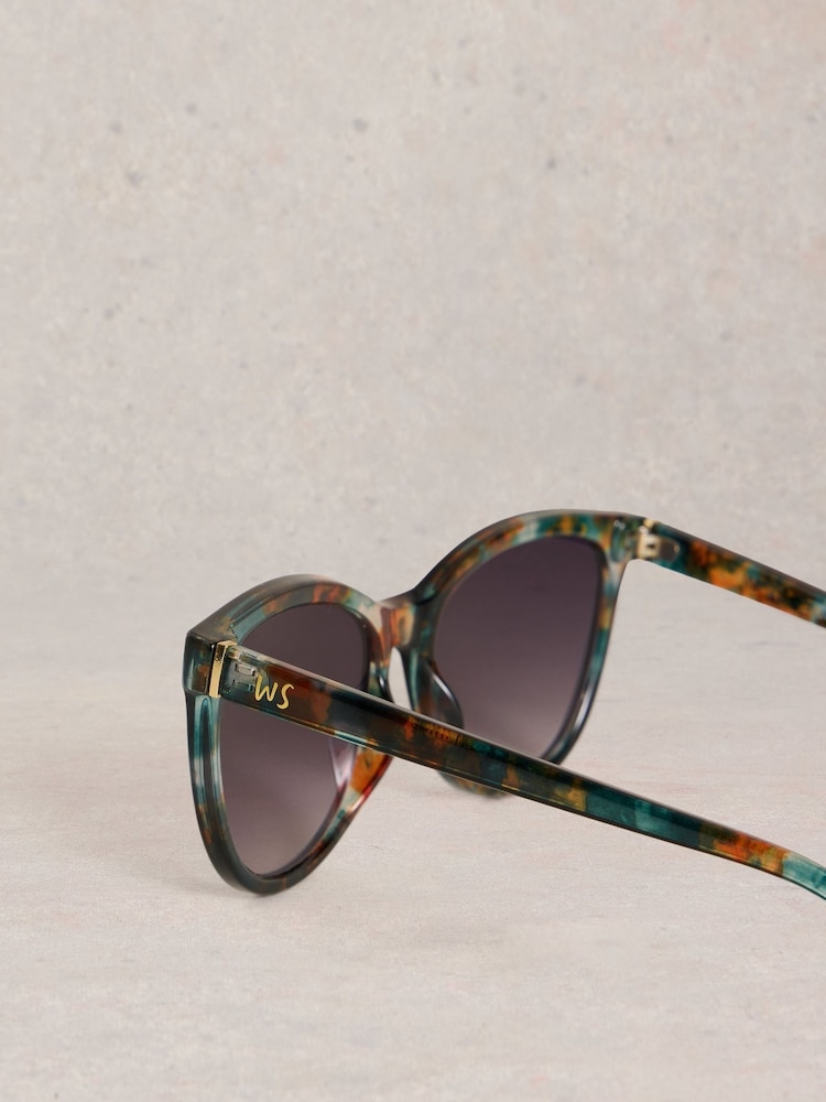White Stuff Black Cat Eye Sunglasses - Image 4 of 4