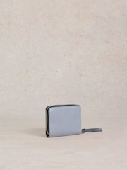 White Stuff Blue Cerys Zip Around Purse - Image 2 of 4