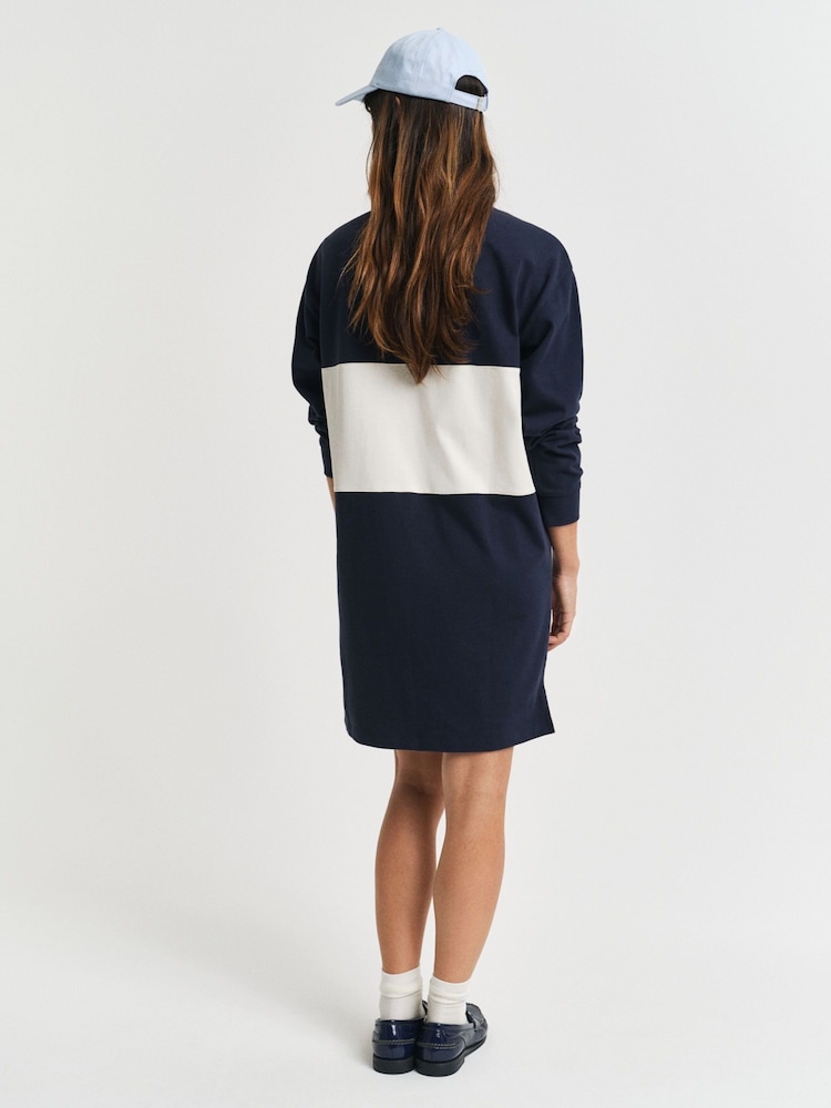 GANT Blue 100% Cotton Dress - Image 4 of 6