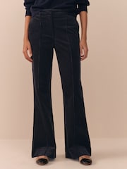 Navy N. Premium Cord Bootcut Trousers - Image 2 of 7