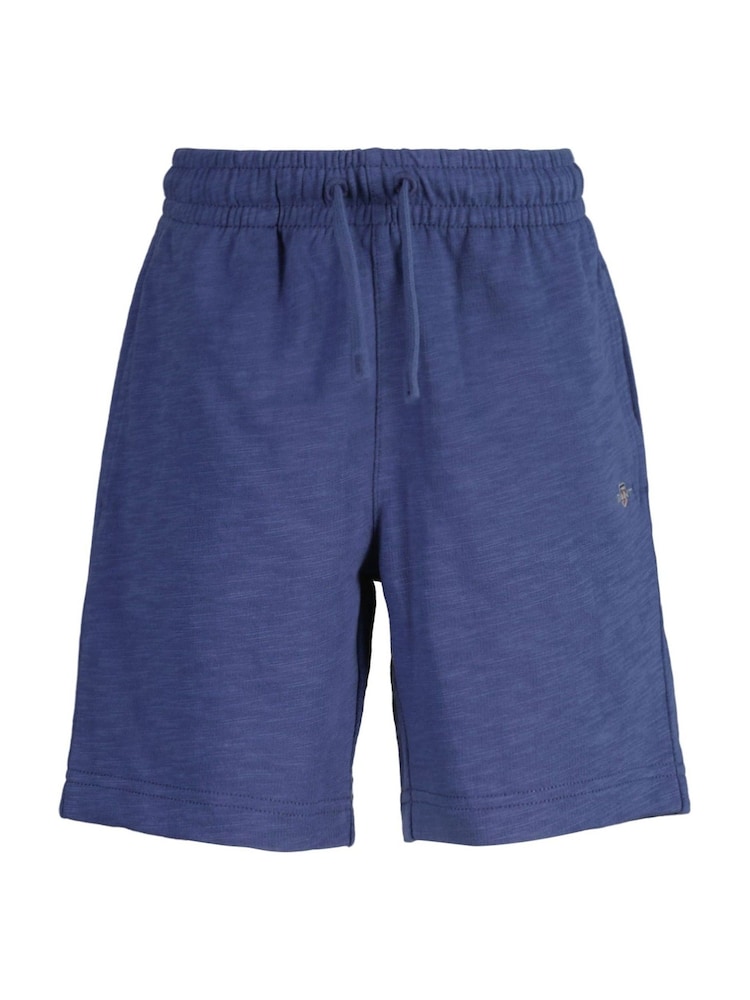 GANT Navy Blue Kids Jersey Shorts - Image 1 of 4