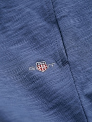 GANT Navy Blue Kids Jersey Shorts - Image 3 of 4