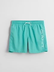 GANT Blue Swim Shorts - Image 1 of 4