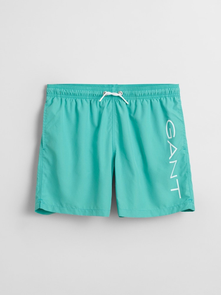 GANT Blue Swim Shorts - Image 1 of 4