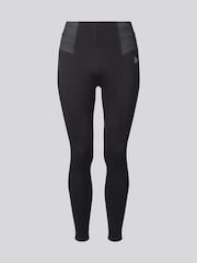 U.S. Polo Assn. Black Womens Tonal Elastic Waistband Leggings - Image 6 of 8