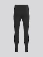 U.S. Polo Assn. Black Womens Tonal Elastic Waistband Leggings - Image 8 of 8